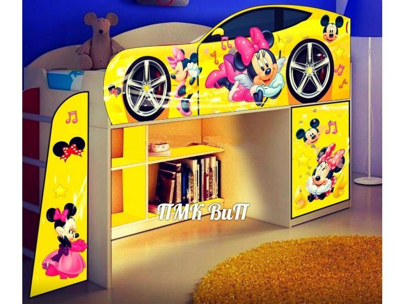 детская кровать мини маус модель 1 в Нижневартовске