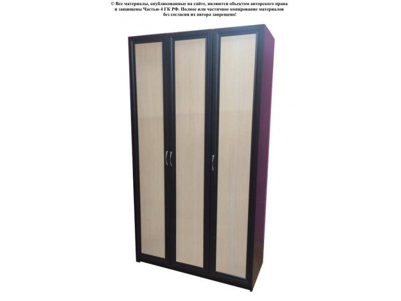 трехстворчатый шкаф командор люкс в Нижневартовске