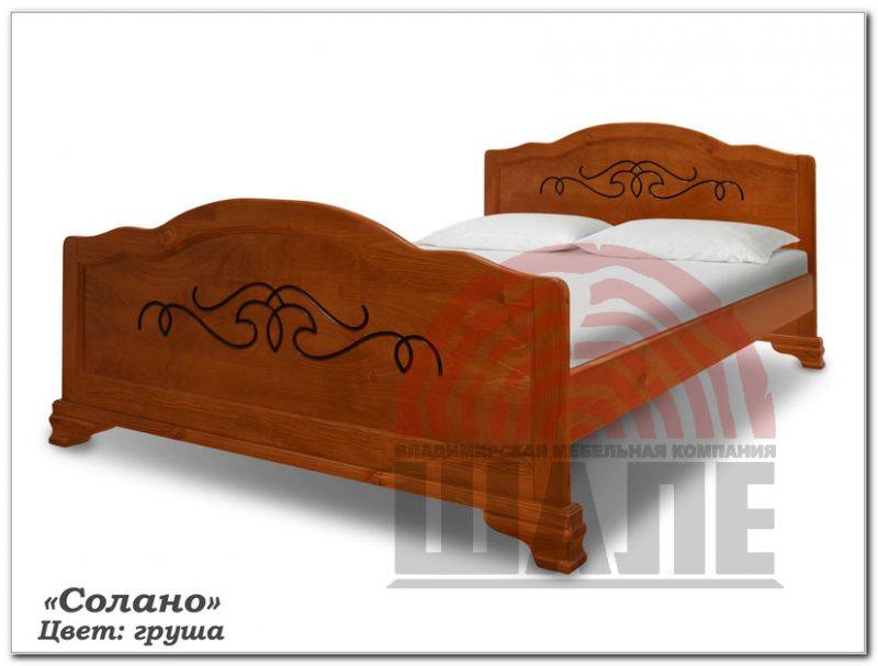 кровать со спинкой солано в Нижневартовске