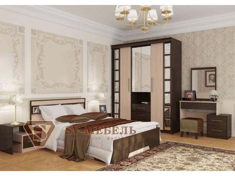 стильный спальный гарнитур эдем-3 в Нижневартовске