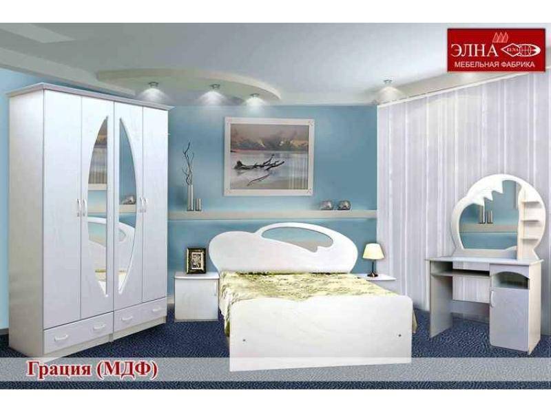 спальный гарнитур грация (мдф) в Нижневартовске