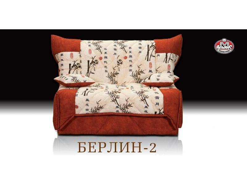 маленький диван без подлокотников берлин 2 в Нижневартовске