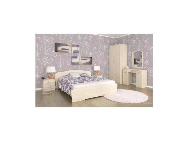светлая мебель для спальни №8 в Нижневартовске