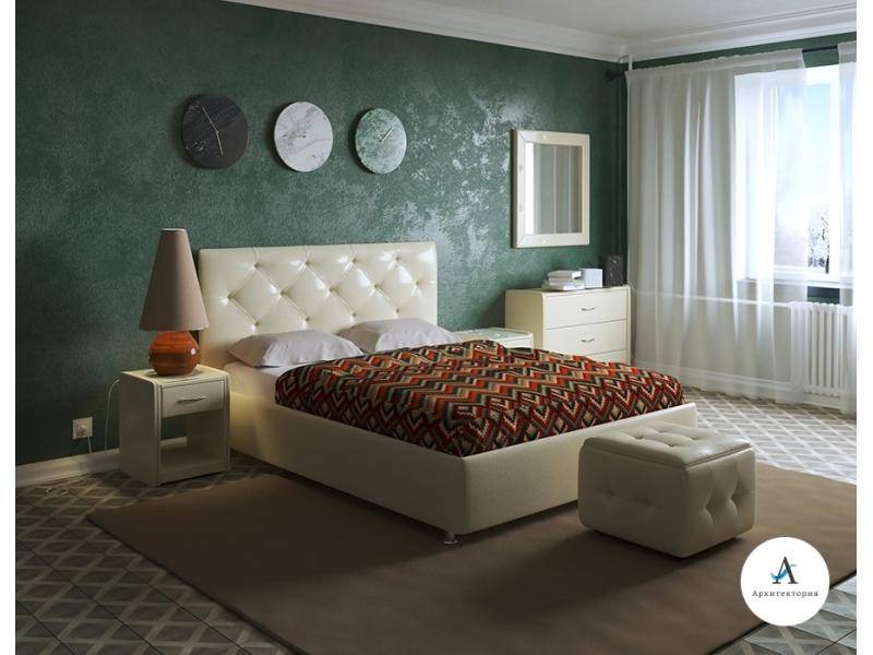 кровать с каретной стяжкой монблан в Нижневартовске