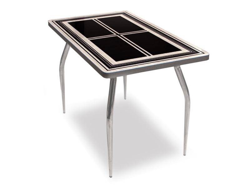 стол на гнутых хромированных ногах в Нижневартовске