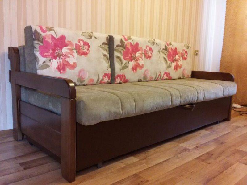 диван-кровать антарес п/л- массив берёзы в Нижневартовске