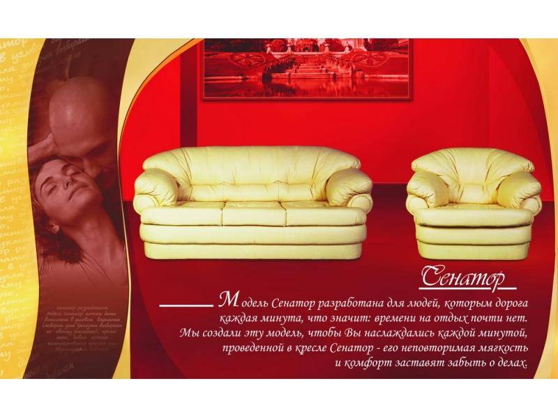 диван прямой сенатор в Нижневартовске