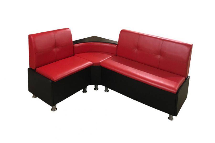 кухонный уголок принт-красный в Нижневартовске