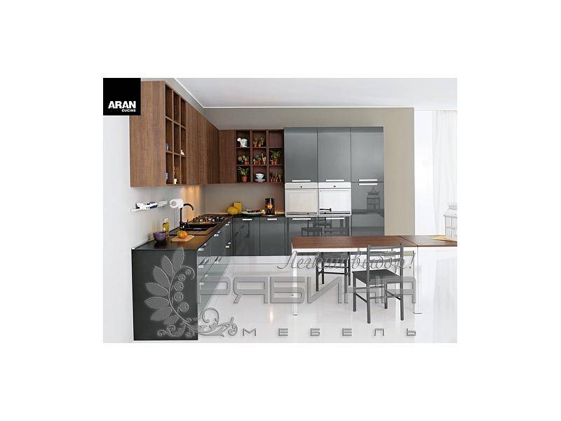 кухня с большим количеством полок terra в Нижневартовске