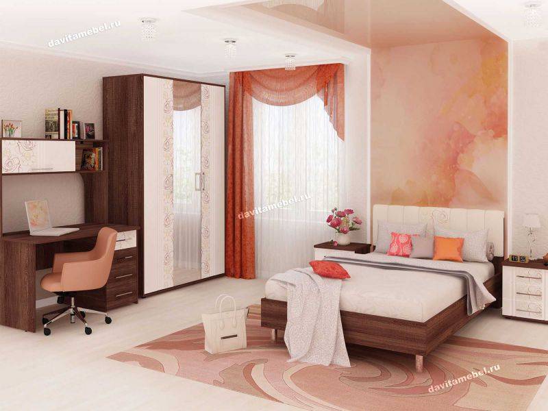 спальный гарнитур джулия 1 в Нижневартовске