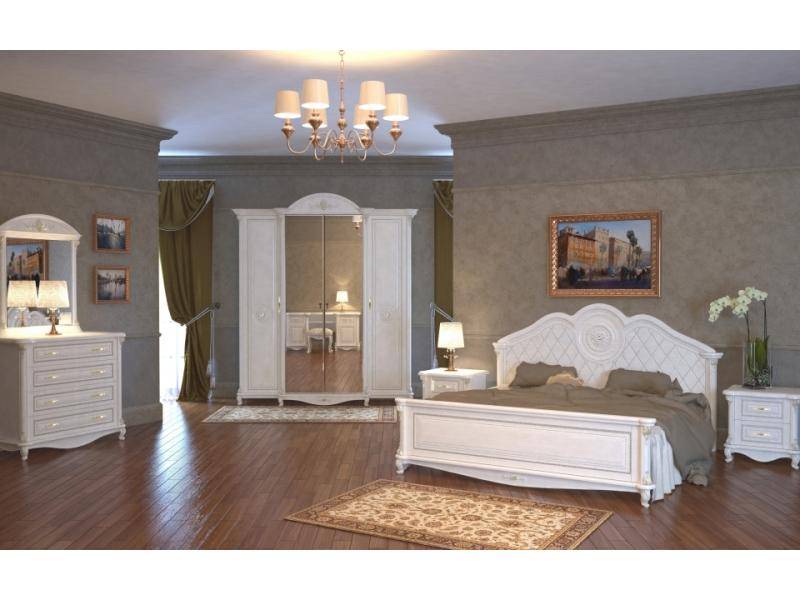 роскошный спальный гарнитур да винчи 2 в Нижневартовске