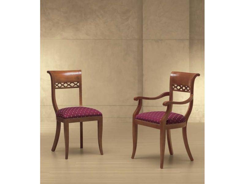 стул деревянный с мягким сиденьем andros в Нижневартовске