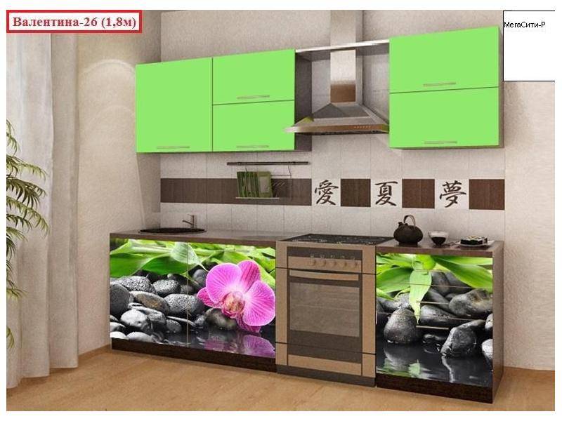 кухня прямая валентина 26 в Нижневартовске