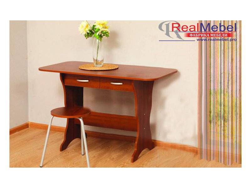 обеденный стол с выдвижными ящиками в Нижневартовске