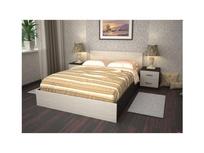 кровать с прикроватной тумбой для спальни в Нижневартовске