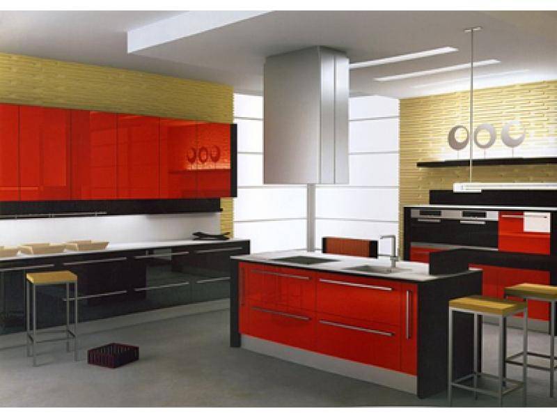 кухня прямая модерн 17 в Нижневартовске