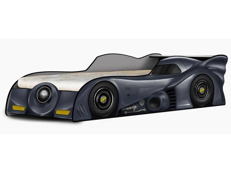 кровать - машина бетмобиль чёрный в Нижневартовске