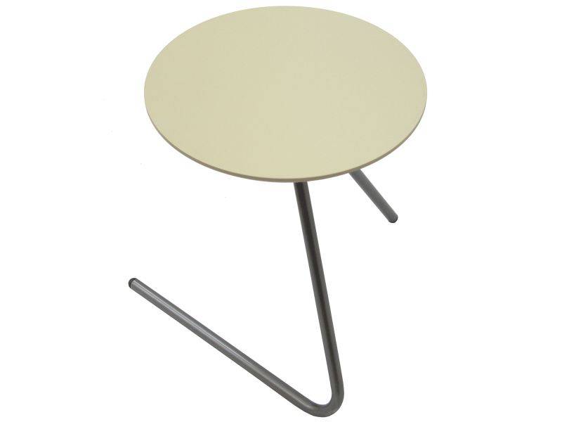 стол журнальный дуэт 7 металлик/бежевый в Нижневартовске