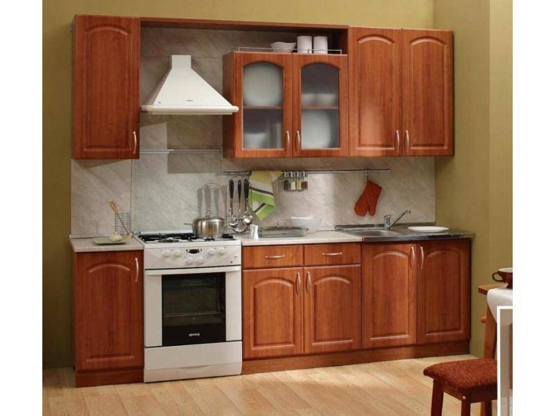 кухонный гарнитур прямой массив-1 в Нижневартовске