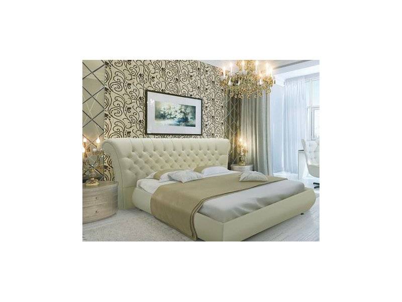 кровать белая felicia в Нижневартовске