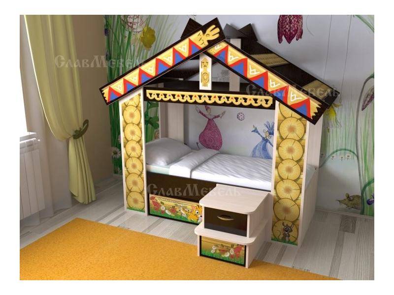 детская кровать теремок 1600 в Нижневартовске
