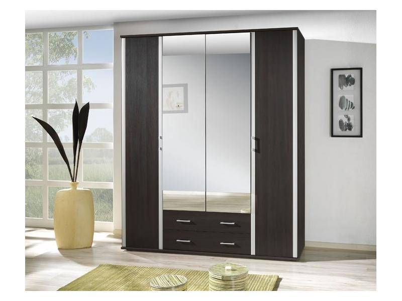 распашной шкаф с зеркалами брют-2 в Нижневартовске