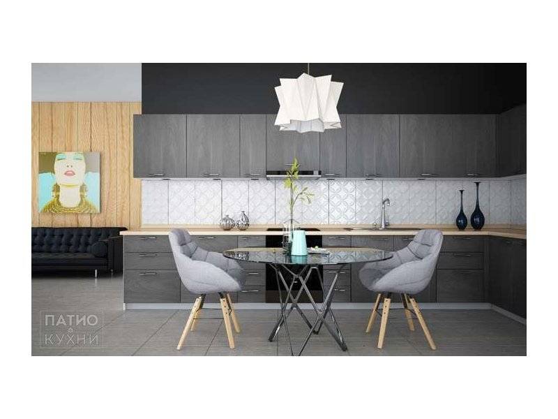 кухня sollievo угловая (серая) в Нижневартовске