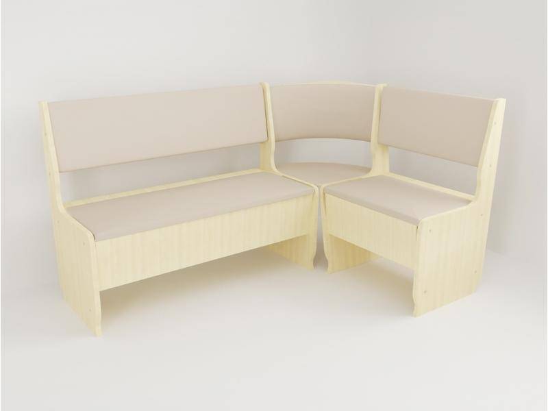 светлый уголок на кухню в Нижневартовске