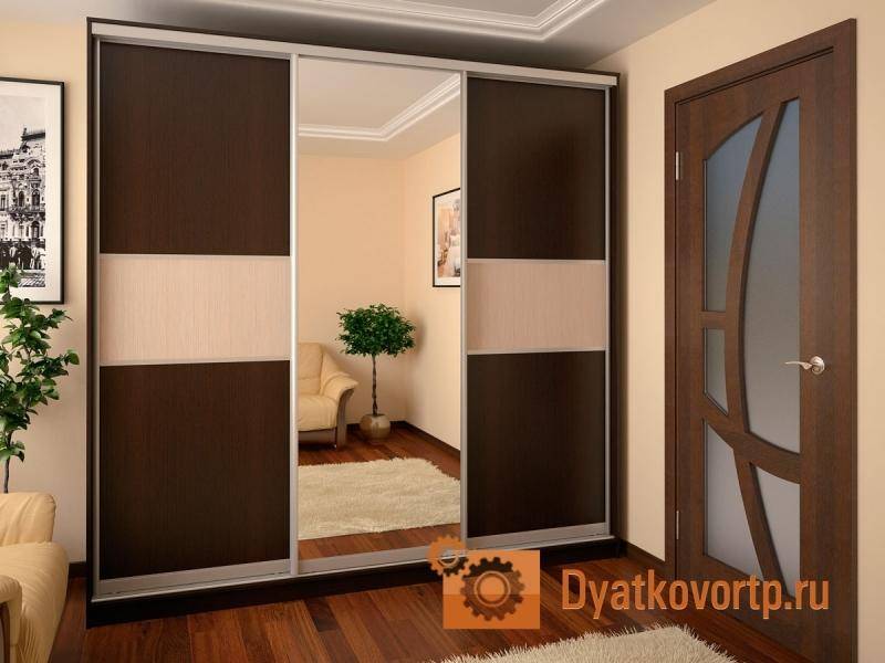 шкаф-купе трехдверный №2 в Нижневартовске