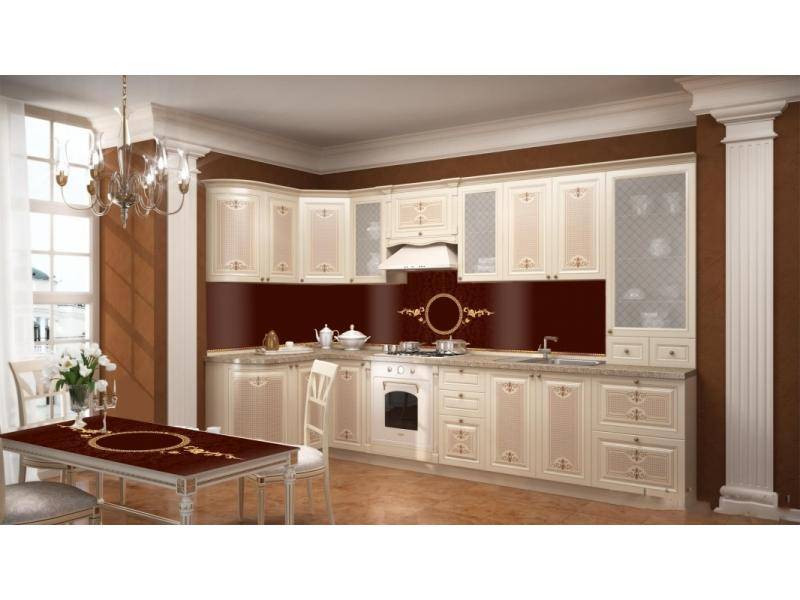 светлая кухня классика 02 в Нижневартовске