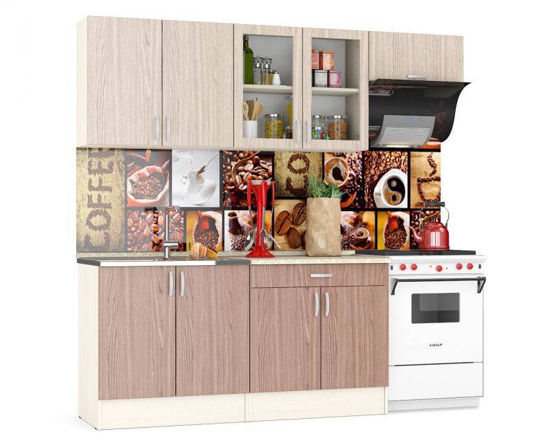 кухня прямая клер лдсп в Нижневартовске