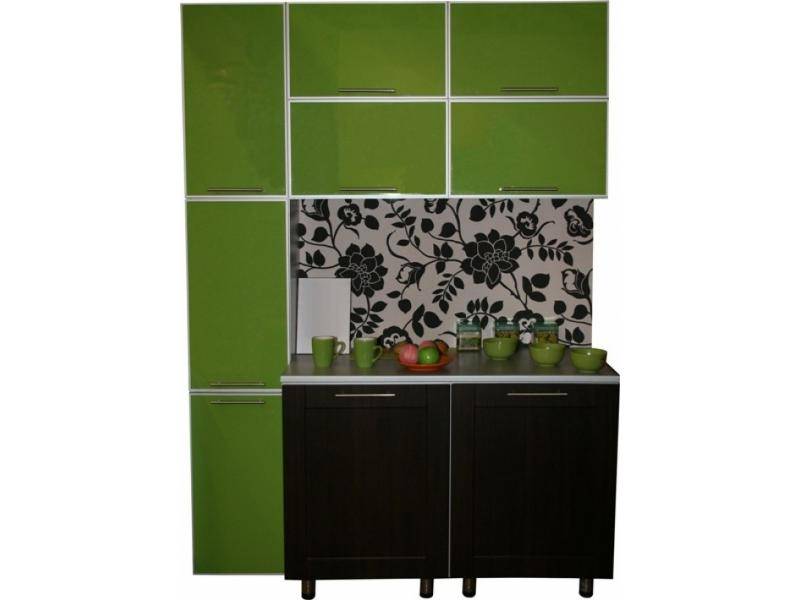 кухня прямая лайм венге в Нижневартовске