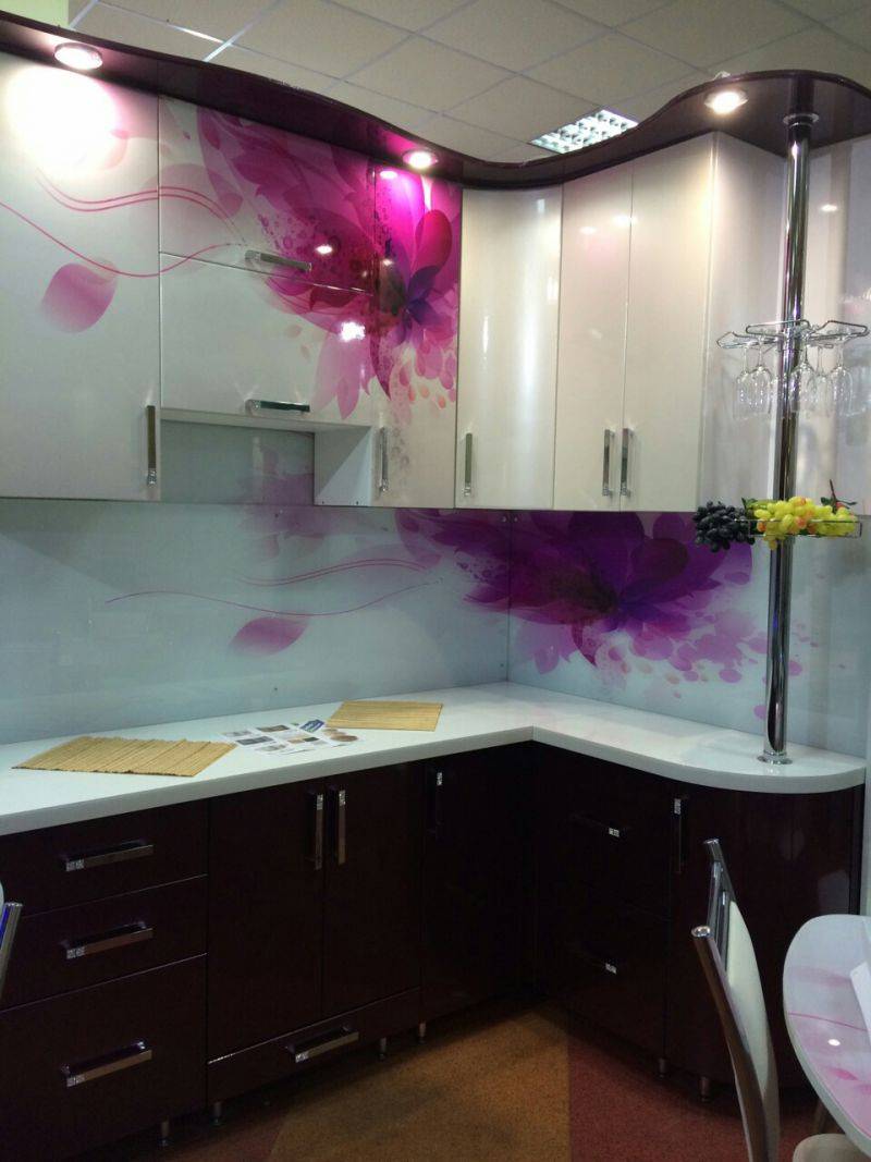 кухонный гарнитур с фотопечатью в Нижневартовске