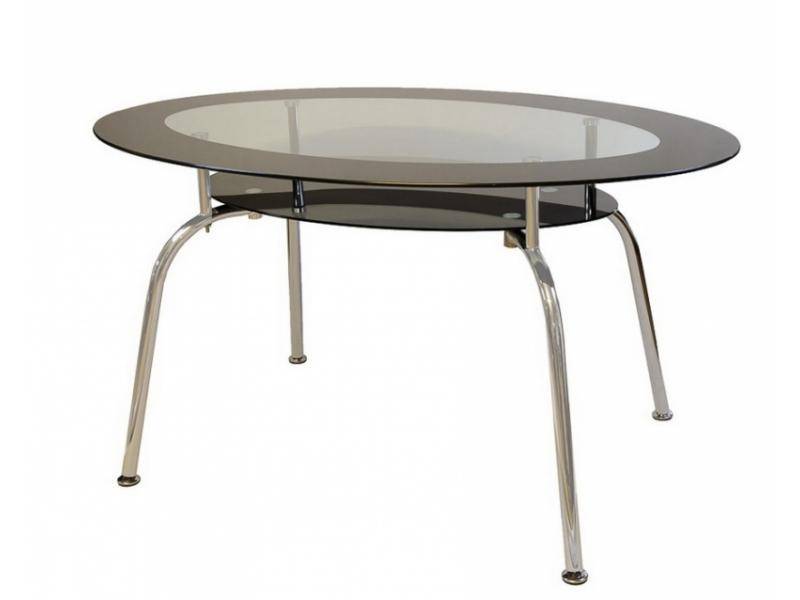 стол стеклянный овальный 1612 в Нижневартовске