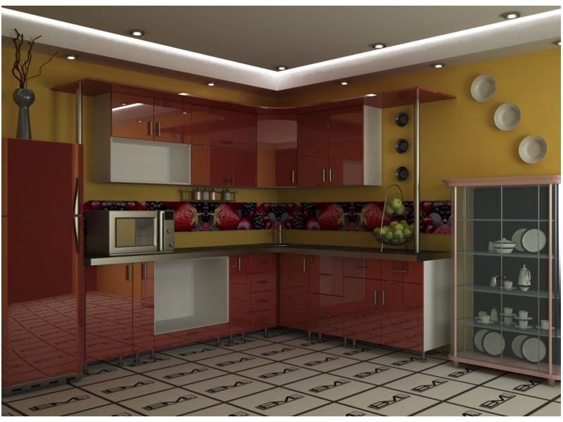 кухня угловая одри пластик в Нижневартовске