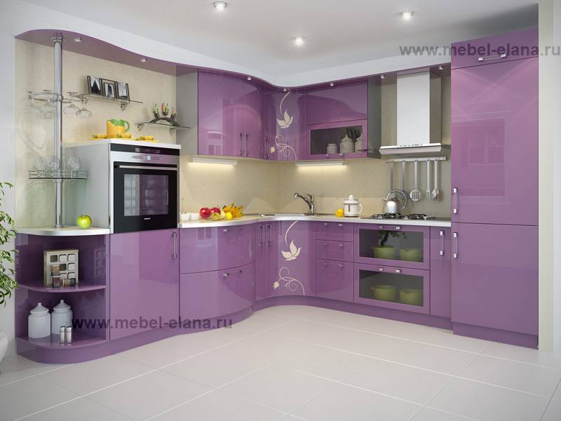 угловая кухня эмаль елизавета в Нижневартовске