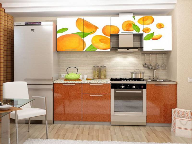 кухня 35 с фотопечатью в Нижневартовске