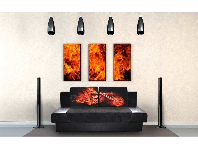 диван-картина терра огненный мотоцикл в Нижневартовске