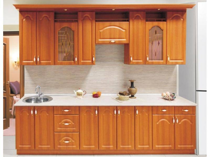 кухня прямая классика бук в Нижневартовске