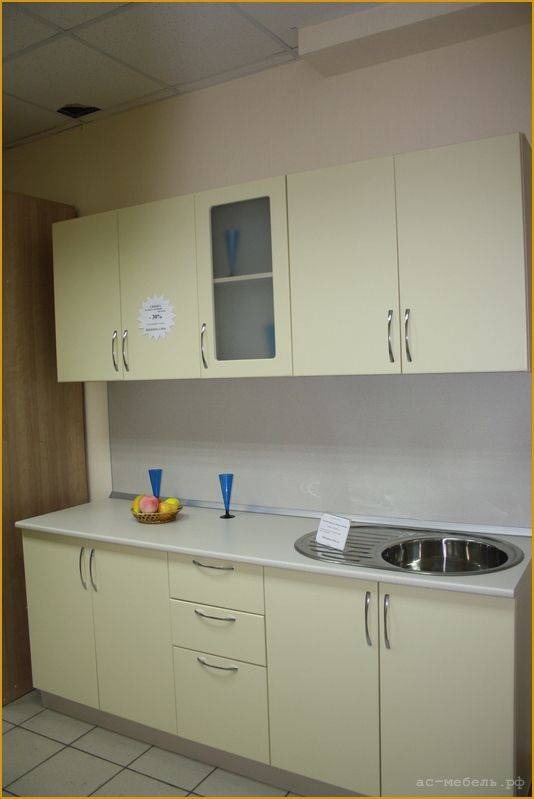 компактная кухня прямая в Нижневартовске