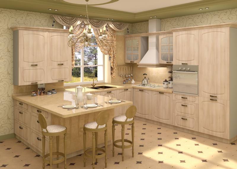 кухня угловая галатея (presto) в Нижневартовске