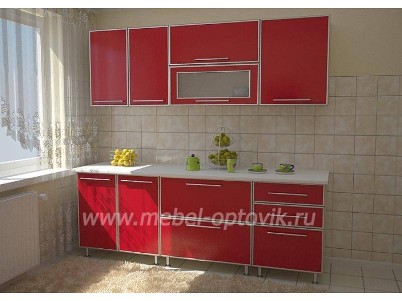 кухонный гарнитур прямой техно в Нижневартовске