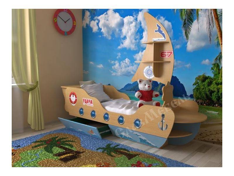 детская кровать кораблик 1600 в Нижневартовске