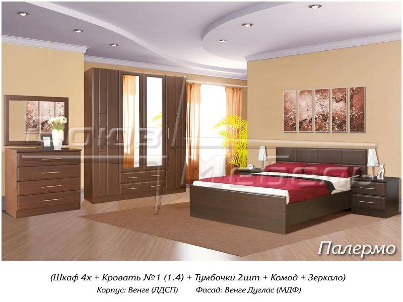 спальный гарнитур палермо в Нижневартовске