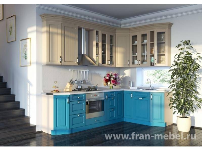 кухня угловая ариэль (трио) в Нижневартовске