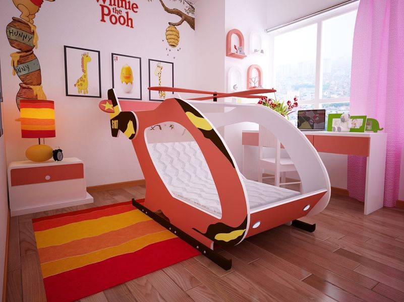 детская кровать-вертолет в Нижневартовске