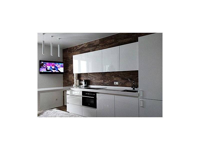 кухня 1 белая прямая в Нижневартовске