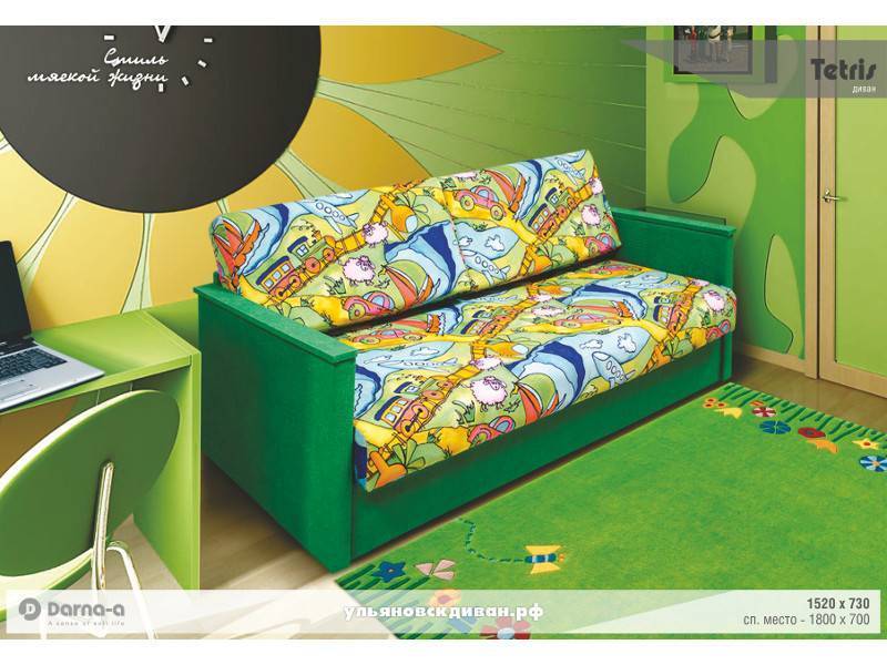 диван прямой tetris в Нижневартовске