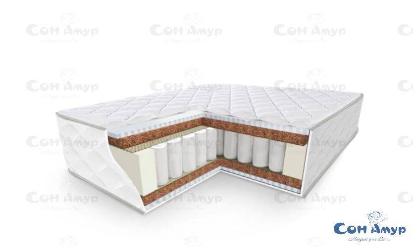 жесткий матрас с натуральными наполнителями даймонд лайт в Нижневартовске
