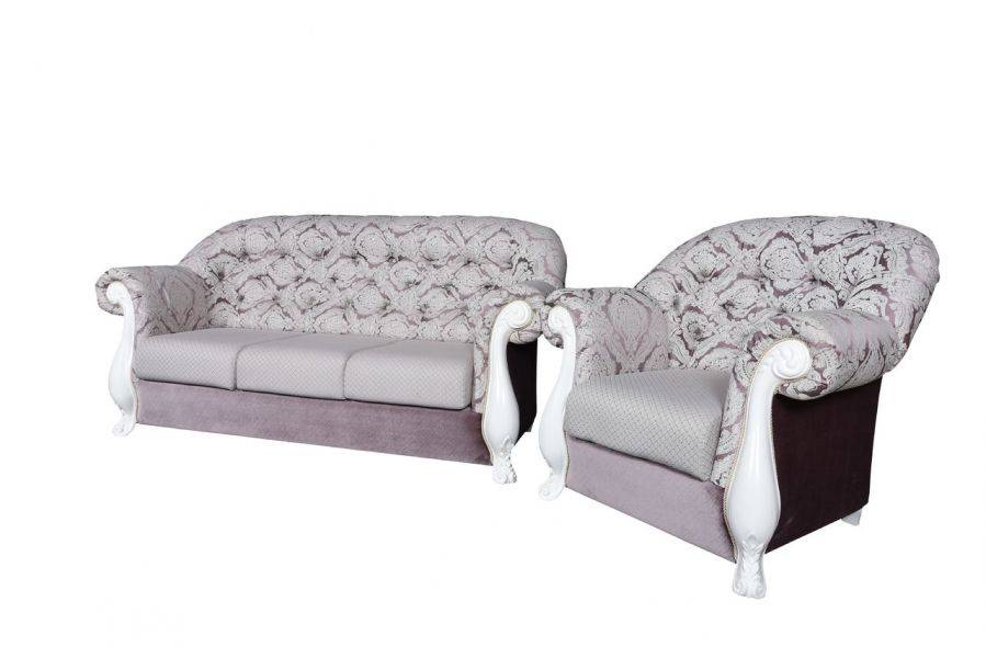 диван виктория 11 с креслом в Нижневартовске